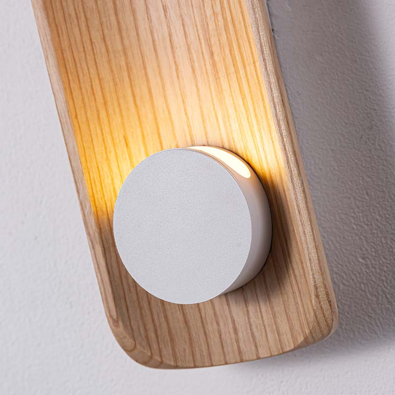 Contemporary Wooden Design LED Sconce Light Fixture - Model W22005-4W