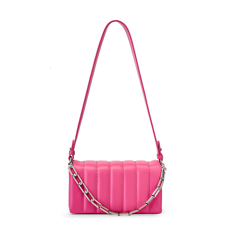 Teyan Genuine Leather Chain Underarm Bag For Women New Spring Summer Cowhide French Style High-End Niche Single Shoulder Crossbody