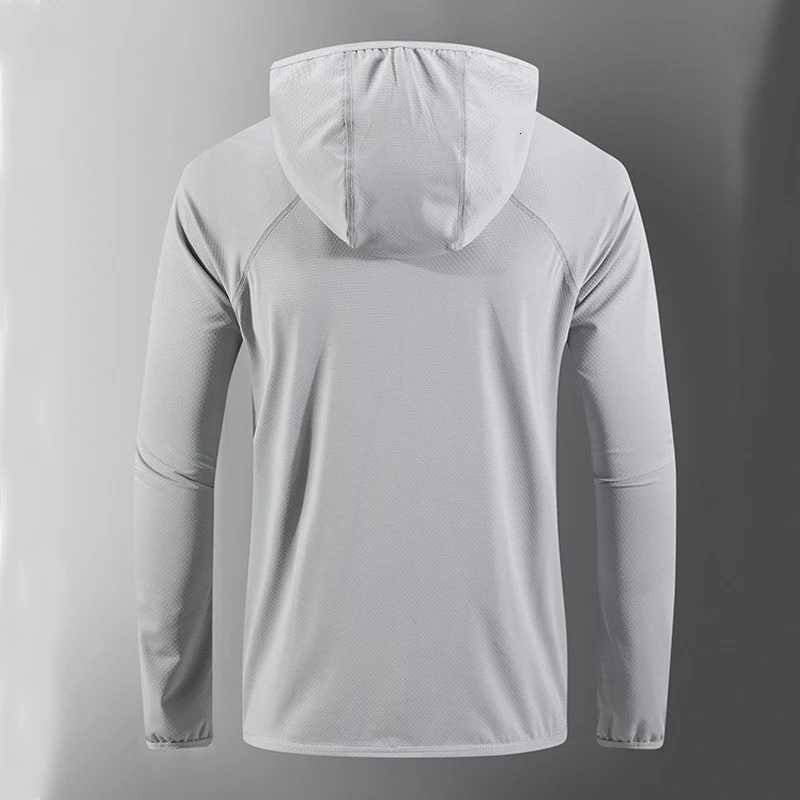 50+ Summer UV Protection Hoodie Unisex Breathable Ice Silk Outdoor Sports Couple Beach Street Style Lightweight Jacket W250809