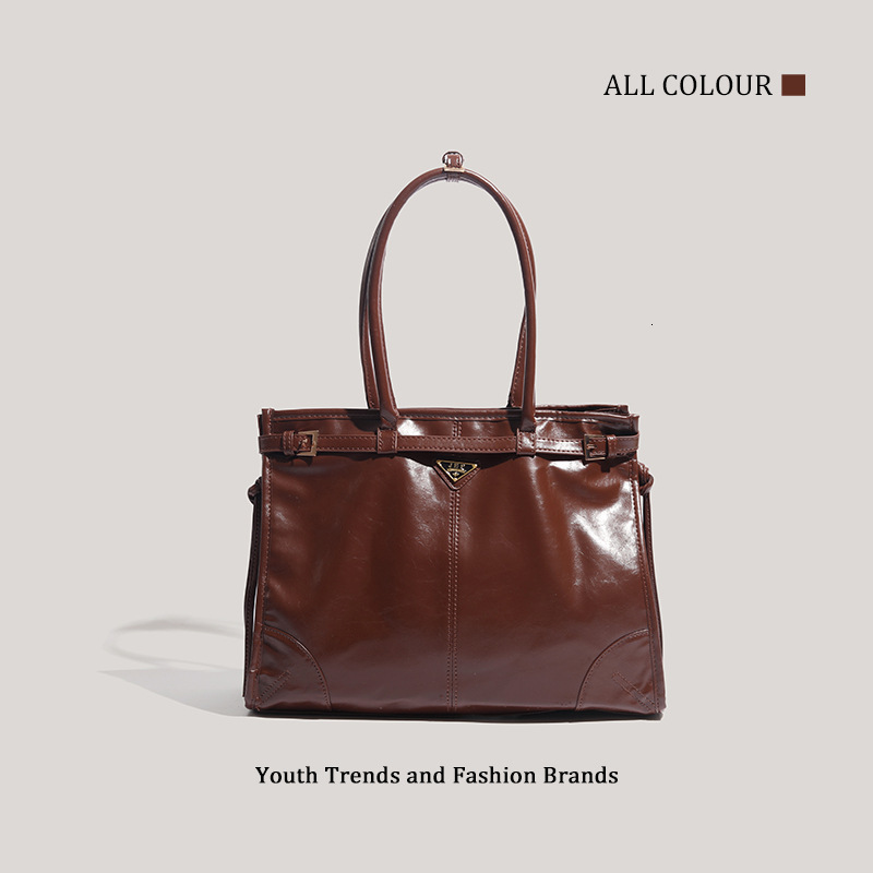 Large Capacity Tote Underarm 2025 New Fashion Single Shoulder Handbag Commuter Bag ddmymoon