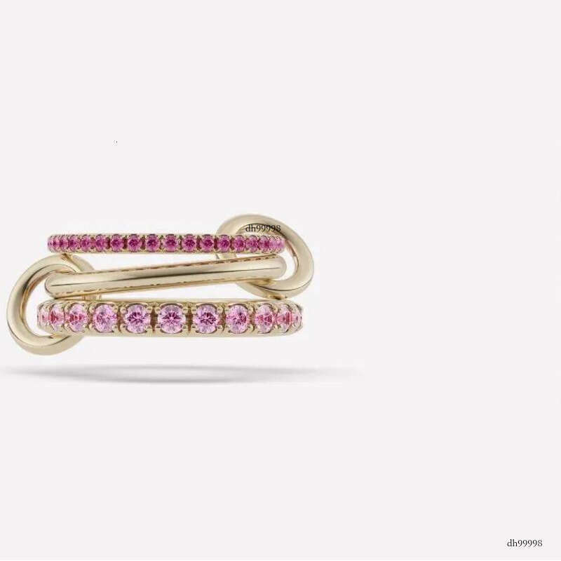 Rings Halley Emerald Gemini Spinelli Kilcol rings brand designer New fine jewelry gold and sterg sier Hydra ked ring for women