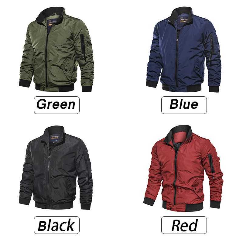 New Men Military Jackets Coat Mens Autumn Winter Bomber Jackets Mens Casual Outdoor Windproof Army Jacket Male 5XL Plus Size W250809