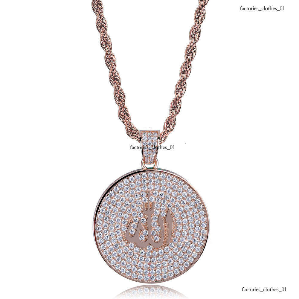 Personalized for Men Sterling Silver Moissanite chain Full Dia Zodiac Pendant Twist Chain Necklace
