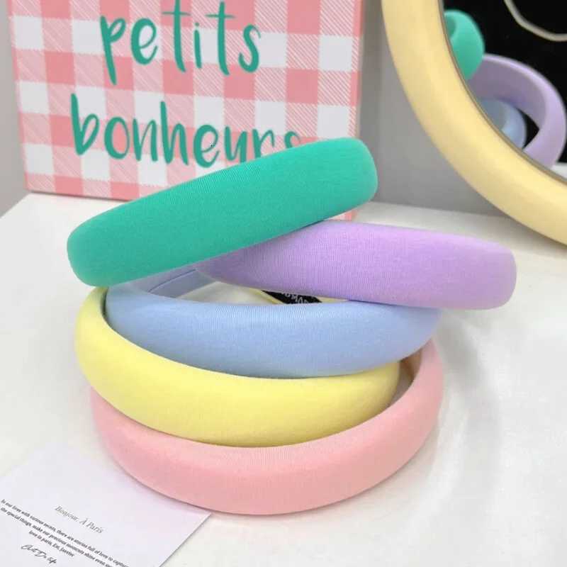 aron Color Wide-brimmed Sponge Band for Wen Simplicity Fashion Girl Face Haiand Y250809