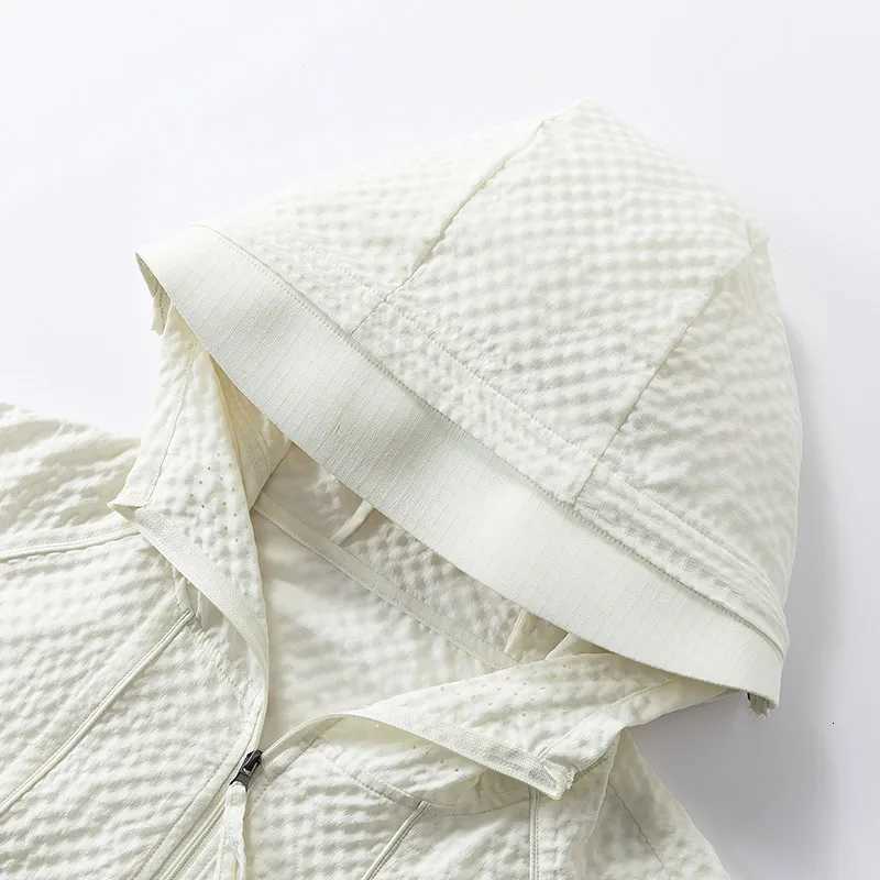 50+ Jacket Men Summer Bubble Fabric Plus Size 8XL 7XL Quick Dry Camping Windbreaker Fishing Outdoor Anti-UV Clothing W250809