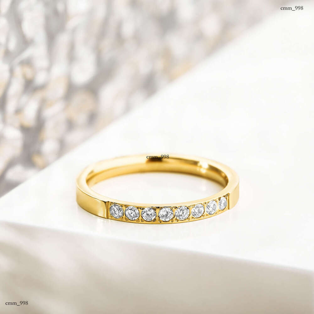 Sterling Silver Ring for Women, and Japanese Simple Niche Design, Ins Style, Non-Fading, Diamond-Encrusted, Korean Version, Couple Rings, Jewelry