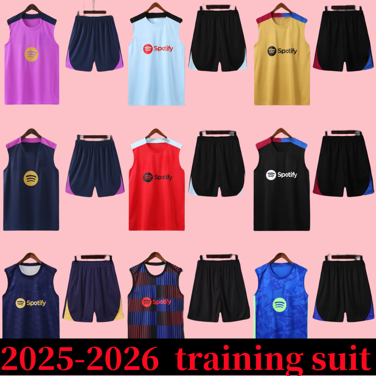 barcalona 25-26 Training Suit jersey LAMINE YAMAL soccer jerseys special mAN FANS LEWANDOWSKI PEDRI RAPHINHA GAVI football shirt barcelone