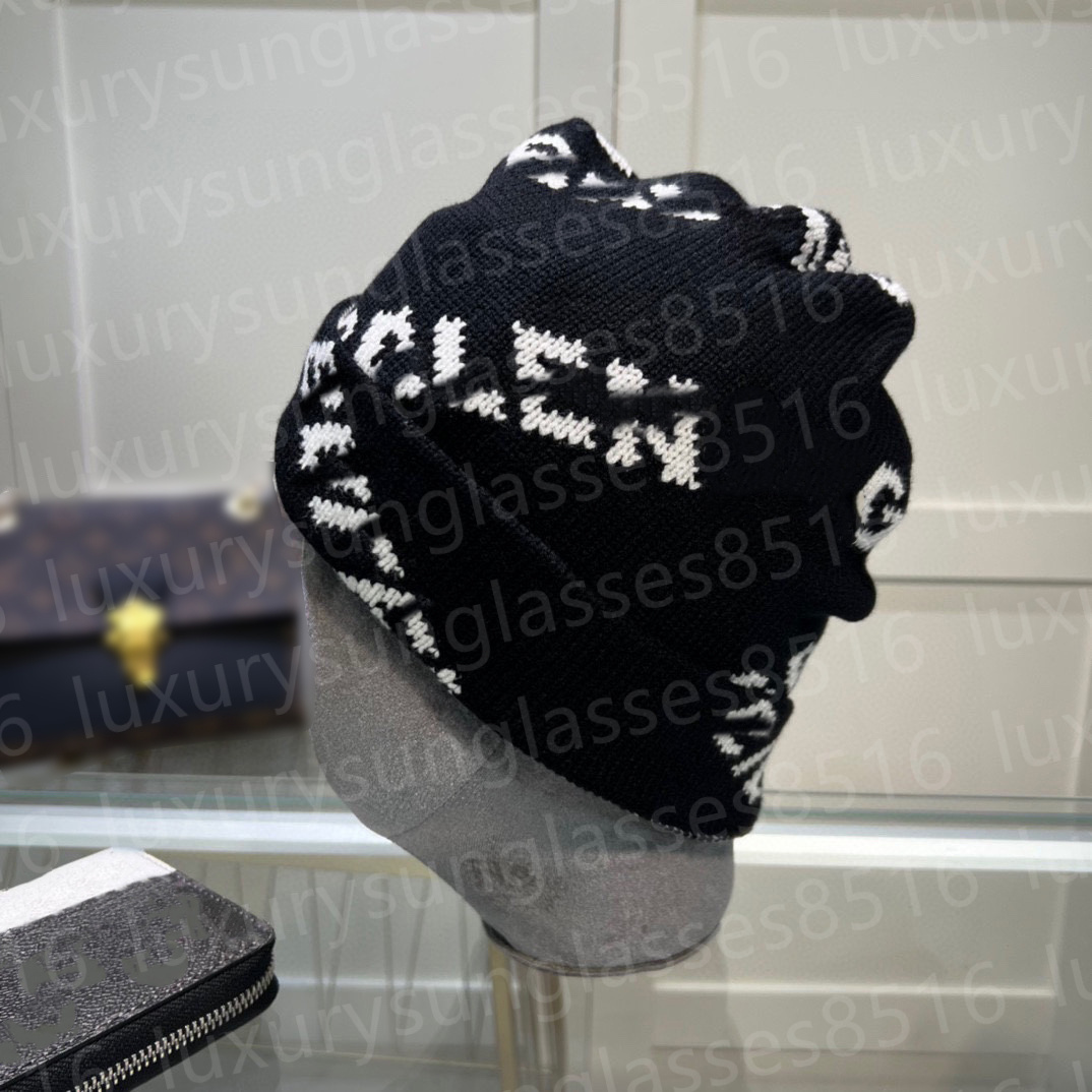 Designer beanie for Mens Women Knitted Hats Wool Beanies Winter Skull Hat Ski Luxury brand bonnet Warm Accessories