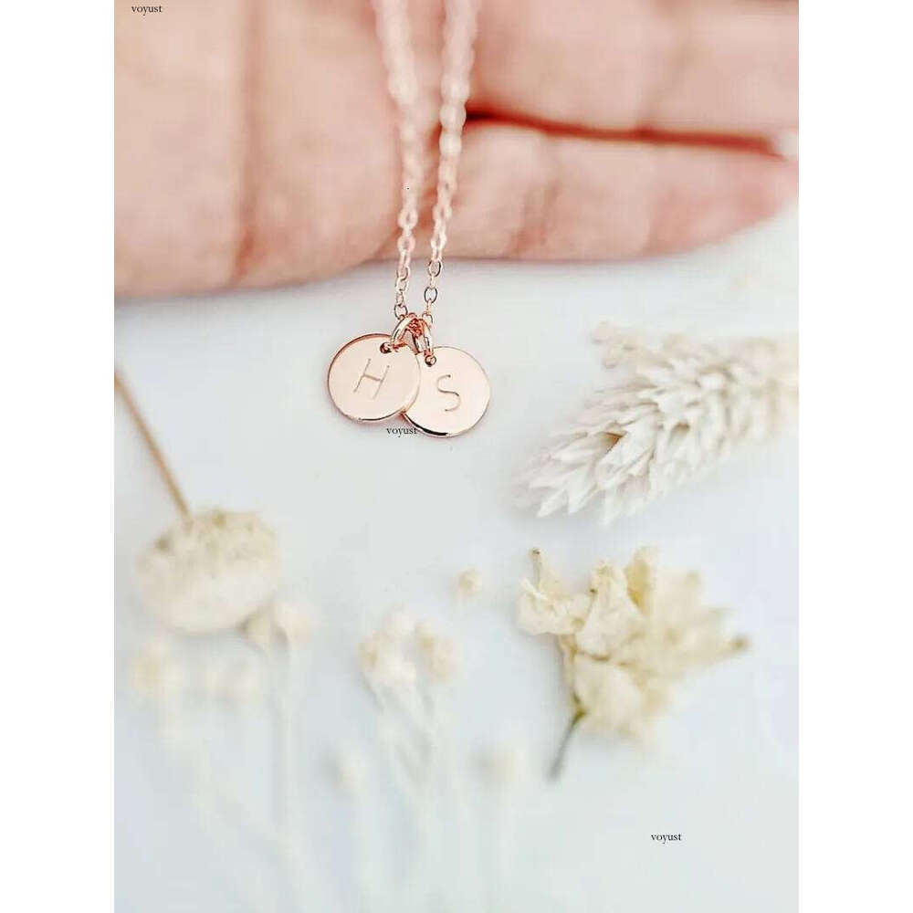 Gold Filled Letter Personalised Initial Valentine's Day Her Necklace for Women Birthday Anniversary Mum Gift
