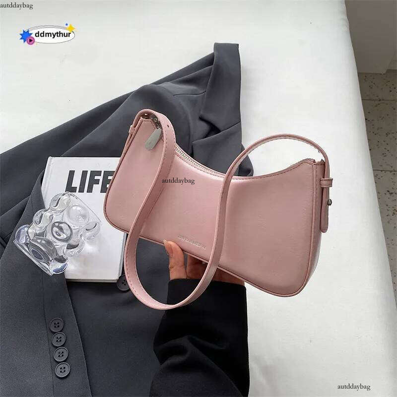 French Red Underarm Bag for Women 2024 New Popular Versatile Single Shoulder Bags Designer Simple Handbags Trend H6.28#31 ddmythur
