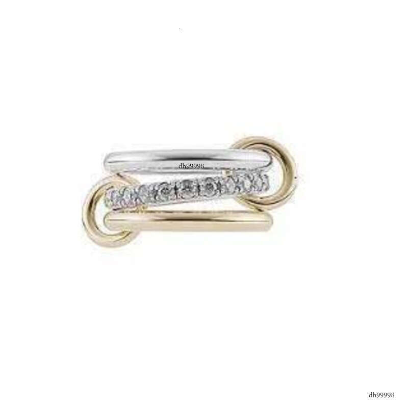 Rings Halley Emerald Gemini Spinelli Kilcol rings brand designer New fine jewelry gold and sterg sier Hydra ked ring for women