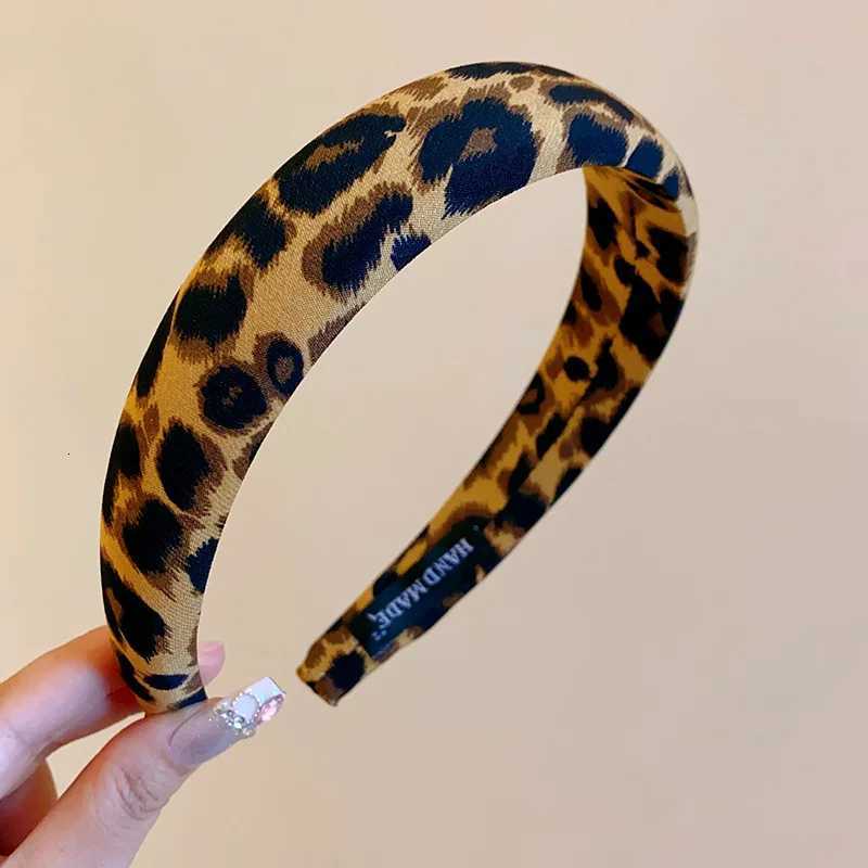 1/3pcs 1.5/2/3CM Chic Leopard Print Band With Sponge Padding for Women Girls Daily Use Fashion Comfortable Hair Accessory Y250809