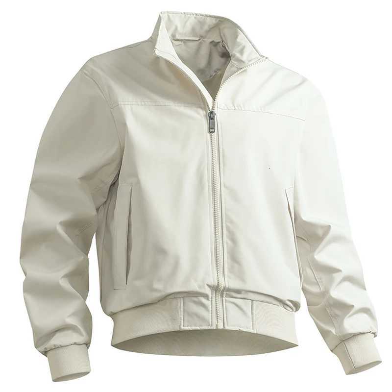 Mens American-style flight Bomber jacket with new stand-up collar baseball uniform for spring autumn loose sports coat mens clothing W250809