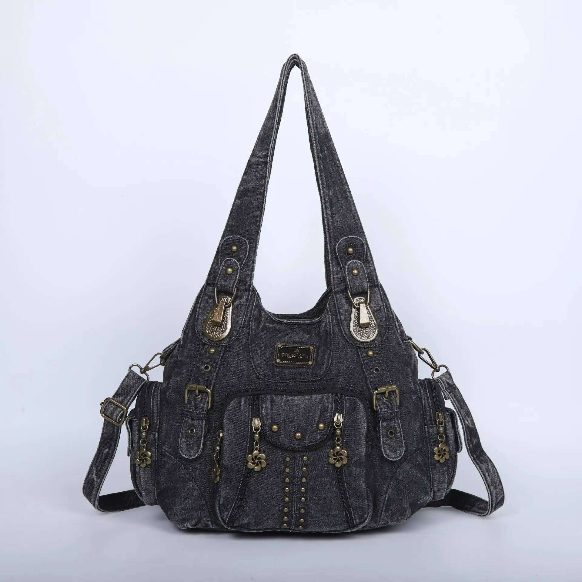 2025 Bag Women Fashion Handbags Women Shoulder Bags PU Leather Handbag Female Satchel Big Shoulder Purse Bag bolsa feminina