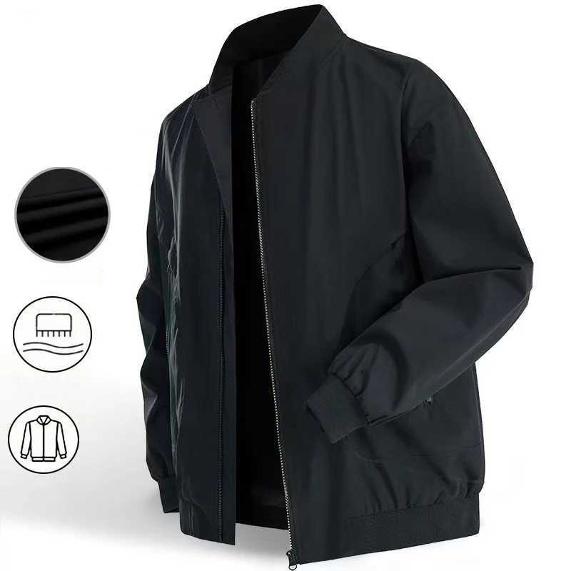 New Mens Bomber Jacket Coats Lightweight Windbreaker Spring Streetwear Fall Casual Jackets for Men Outdoor Mens Coats W250809