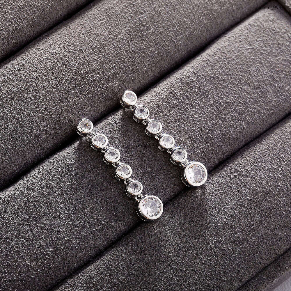 Round Tassel Spliced Water Drop Korean and Japanese Niche Design Versatile Stud INS Women's Trendy Earrings