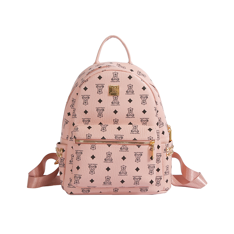 2025 New Fashionable and Versatile Backpack, Stylish PU Leather Book Bag for Women, Outdoor Travel and Commuting Backpack