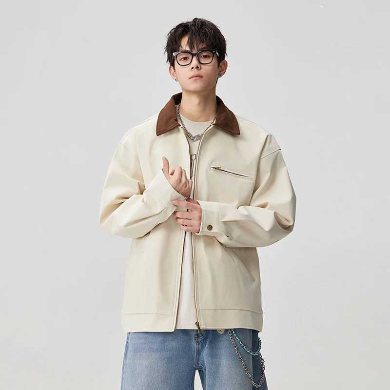 2025 new high-quality outdoor workwear two-tone lapel jackets for men and women and couple sportswear and casual jackets. W250809