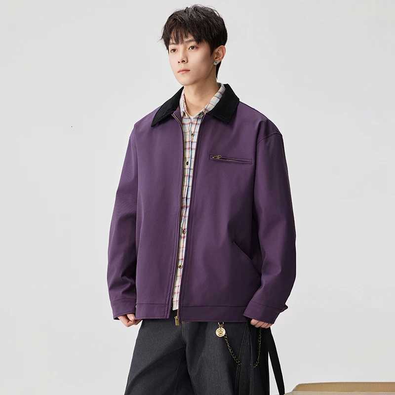 2025 new high-quality outdoor workwear two-tone lapel jackets for men and women and couple sportswear and casual jackets. W250809