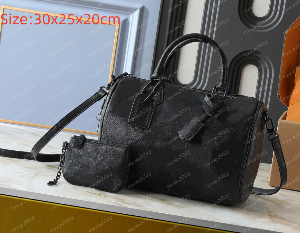 Designer bags Luxury SP 30CM Boston Bag Totes Handbag Shoulder Bags Crossbody Higher Quality P9 Pouch Purse Soft 30 Pillow Embossed Black 30x25x20cm