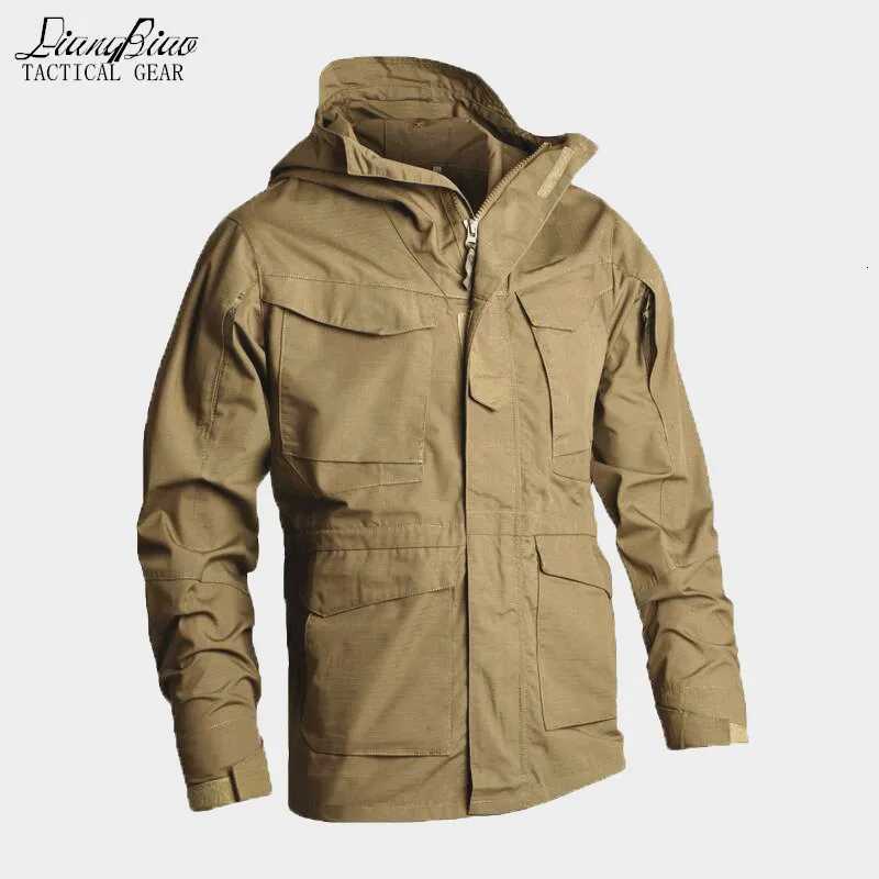 Men Tactical Clothing US Army Windproof Military Field Jacket Coats Hoodie Mens Windbreaker Autumn Winter W250809