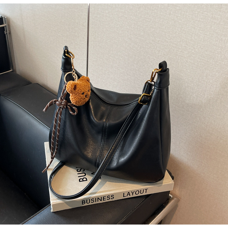 Women's Bag Luxury Bag 2025 Fashion Autumn Winter New Soft Surface Cross-border Korean Style High Appearance Shoulder Bag Designer Bag Handbag Cr
