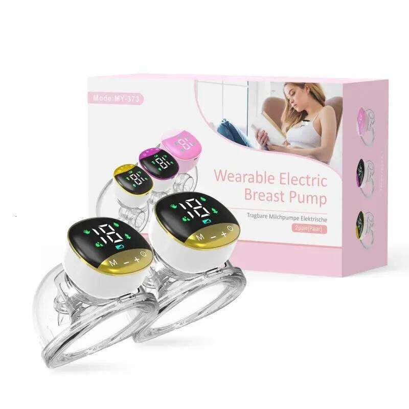 Portable Electric Breast Pump Silent Wearable Hands-Free Newborn Comfort Milk Extractor Automatic Milker BPA Free Breastfeeding