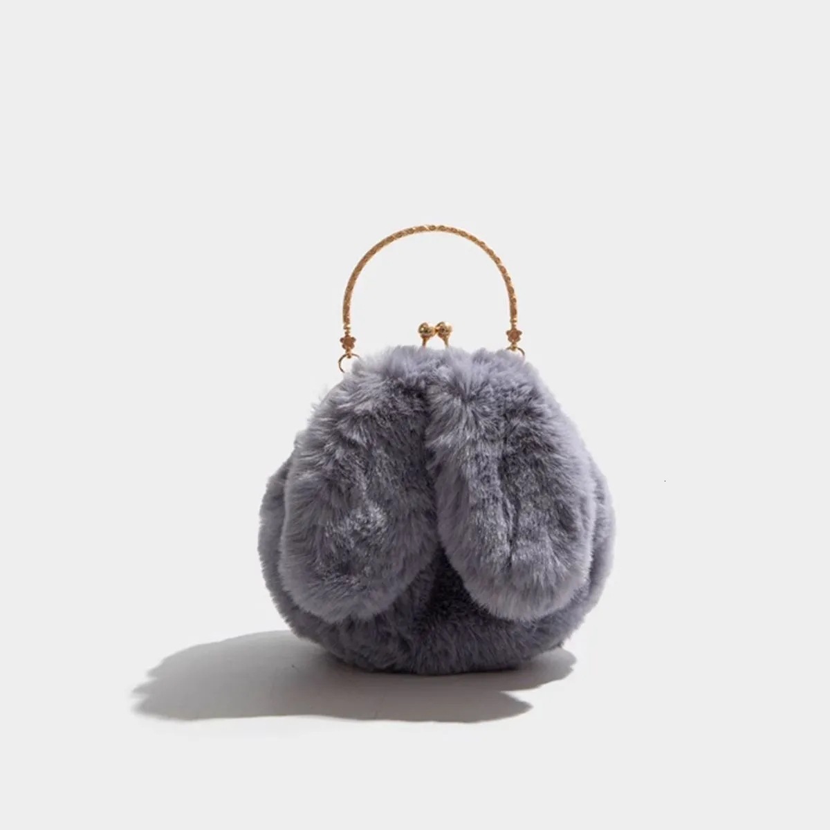 Plush 2025 New Trendy Niche Design High-End Chain Crossbody Bunny Bag ddmymoon