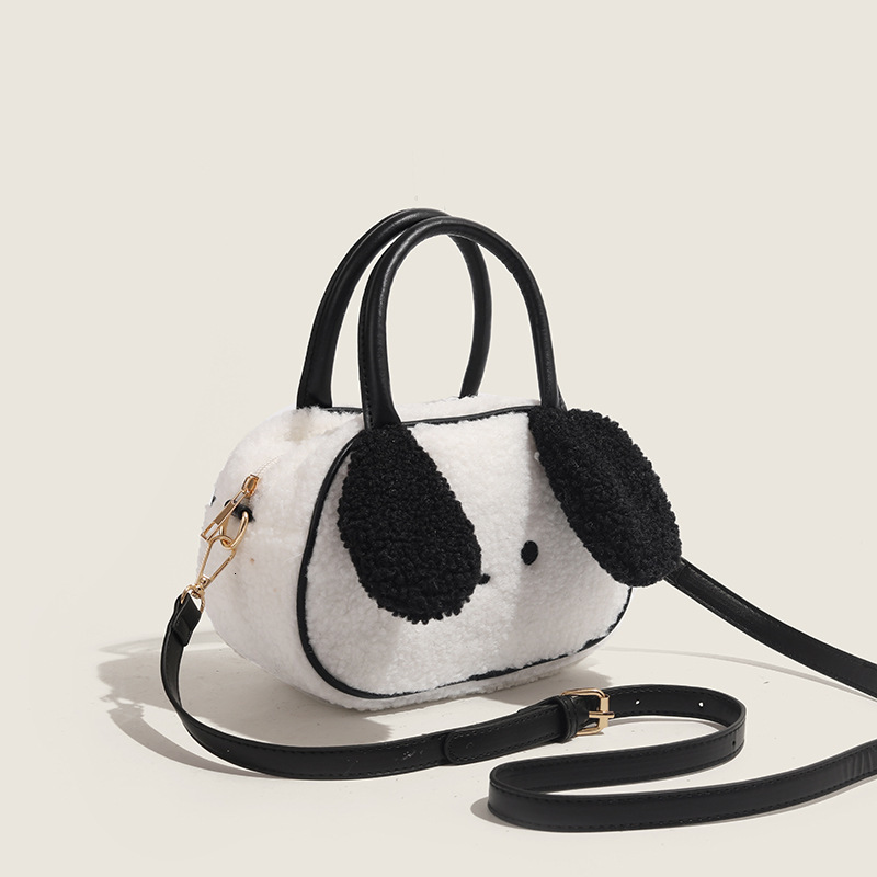 Plush Cute Puppy Pillow 2025 New Handheld Versatile Commuter Crossbody Bag ddmymoon