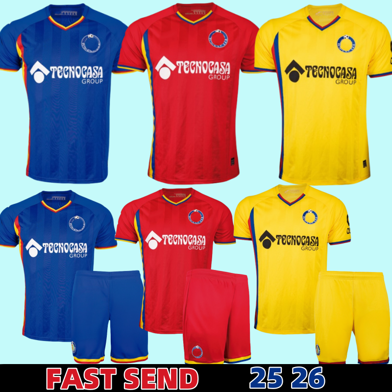 Fans 25 26 Getafe FC Soccer Jersey Mayoral men kids kit 2025 2026 Greenwood Jaime Milla Jose Angel Football Shirt
