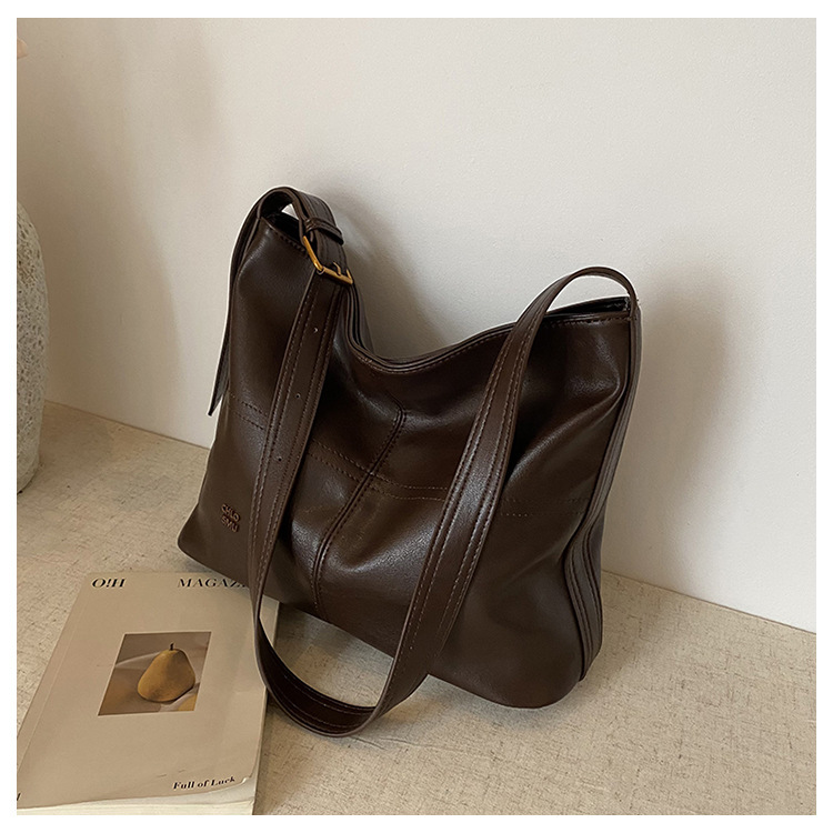 Korean Style Trendy Designer Bag Fashion Tote Bag Cross-border Wholesale 2025 Autumn Winter New Simple Shoulder Crossbody Luxury Bag Bag High-end Wome