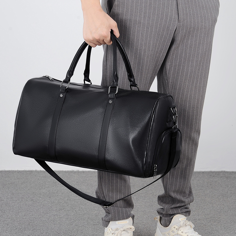 Cross-border Men's Travel Bag Fashion Gym Bag Luxury Bagfree Shipping Designer Multifunctional Yoga Bag Dry Wet Separation Handbag Casual Travel 