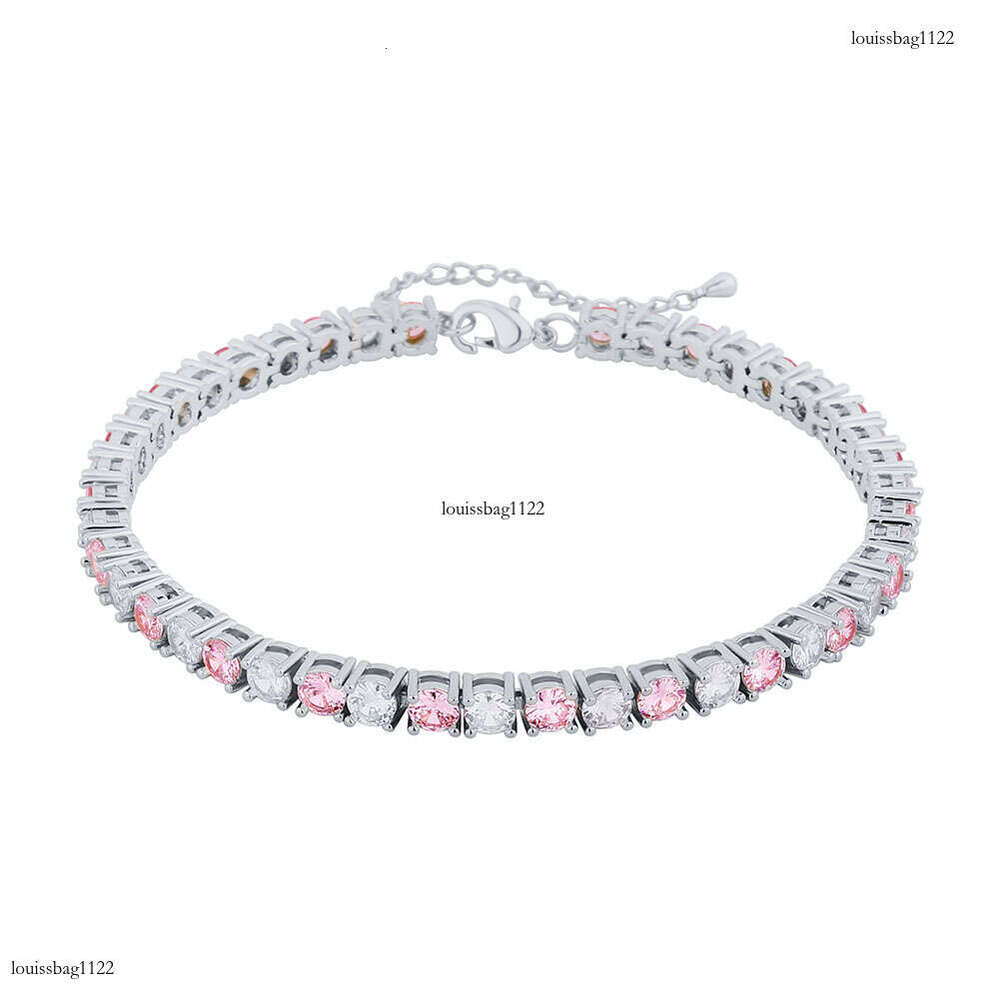 3/4/5/6MM Light High-End Starry Sky for Women Minimalist Style Niche Exquisite Geometric Anklet with Rhinestones