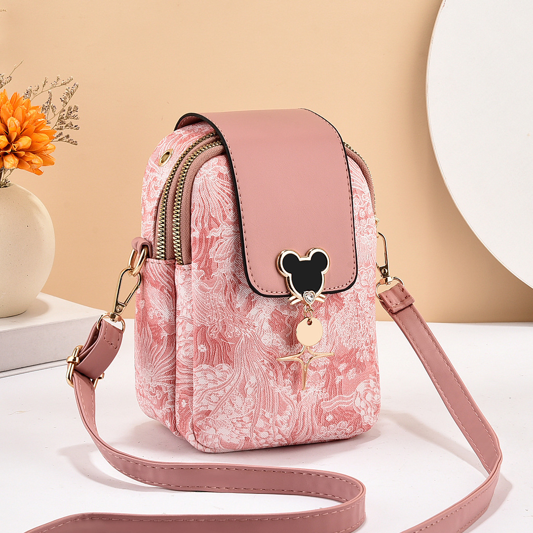 Manufacturer Export Women's Phone Bag Mom Luxury Bagfree Shipping Designer Bag Single Shoulder Crossbody Bag Elegant Women's Versatile 2025 