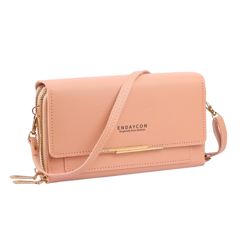 2025 New Women's Wallet Korean Version Multifunctional Shoulder Bag Medium Long Clutch Coin Purse Luxury Bag Factory Direct Sale