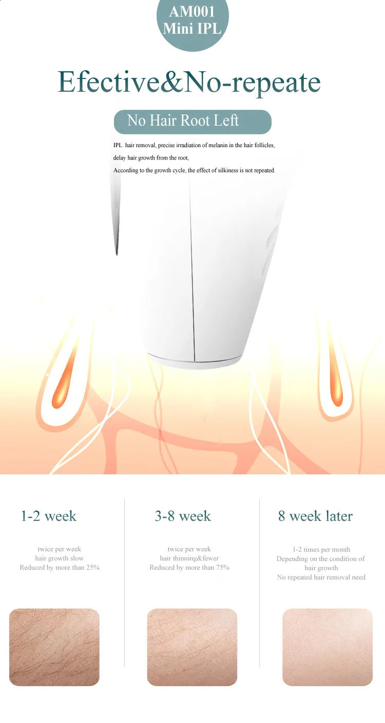 Professional Permanent Laser Depilator IPL Hair Removal For Whole Body Depilator Remover Permanent Women Home Use Devices 250805