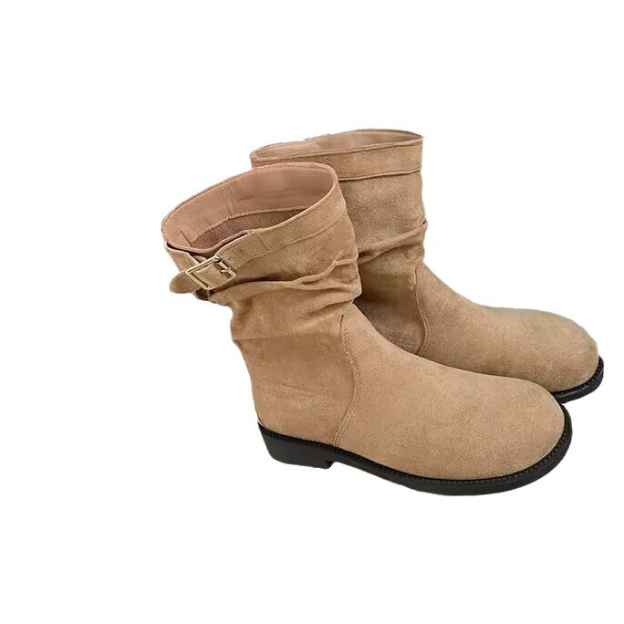 hot Free delivery designer woman cotton boots Martin boots, single boots, British style comfortable thick soled boots