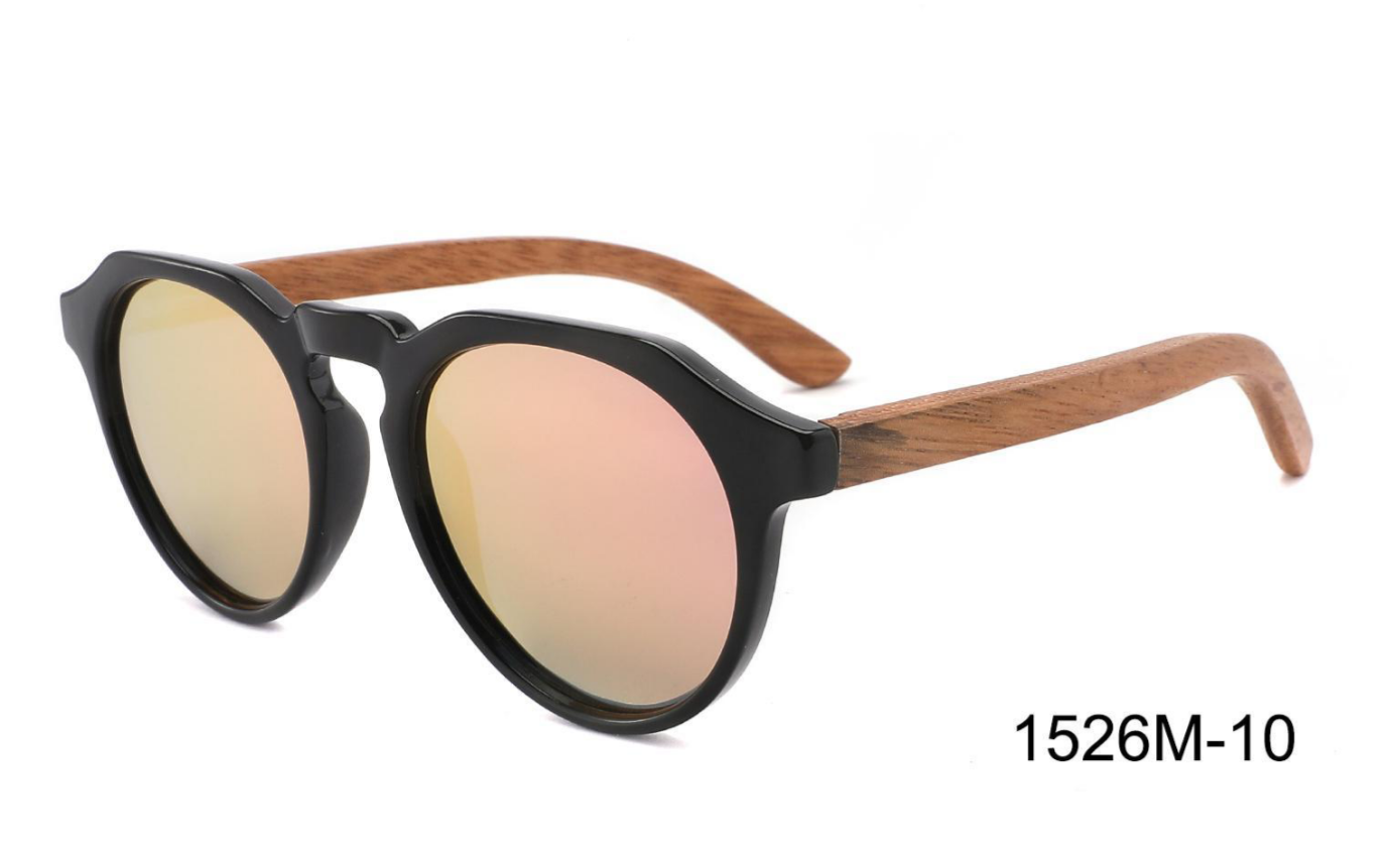 Modern round sunglasses chic titanium frames ladies gentlemen polarized high-quality lenses UV protection flexible hinges daily wear shopping pj2
