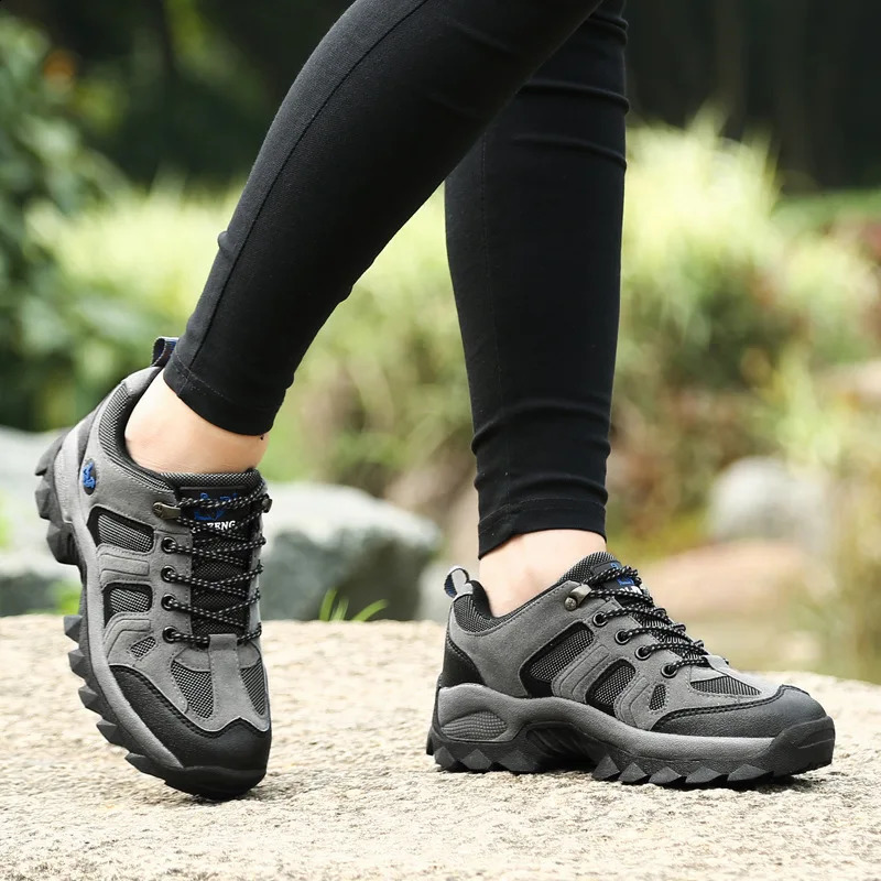 Men Women Hiking Shoes Outdoor Summer Mesh Breathable Walking Jogging Trekking Boots Mountain Climbing Sport Sneakers Athletic 250805