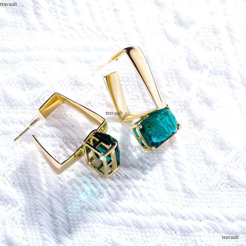 INS Hip-Hop Creative Geometric 3D Multicolor Earrings Personality Studs Gold Australia