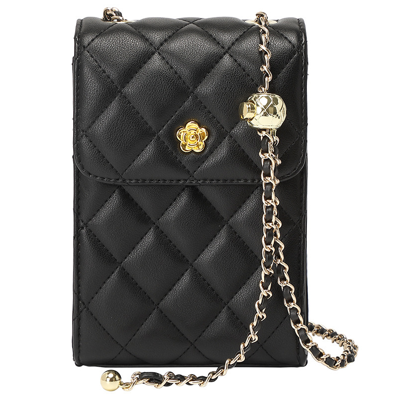 Cowhide Versatile Phone New Trend Chain Niche Design Mini Crossbody Bag For Women Summer