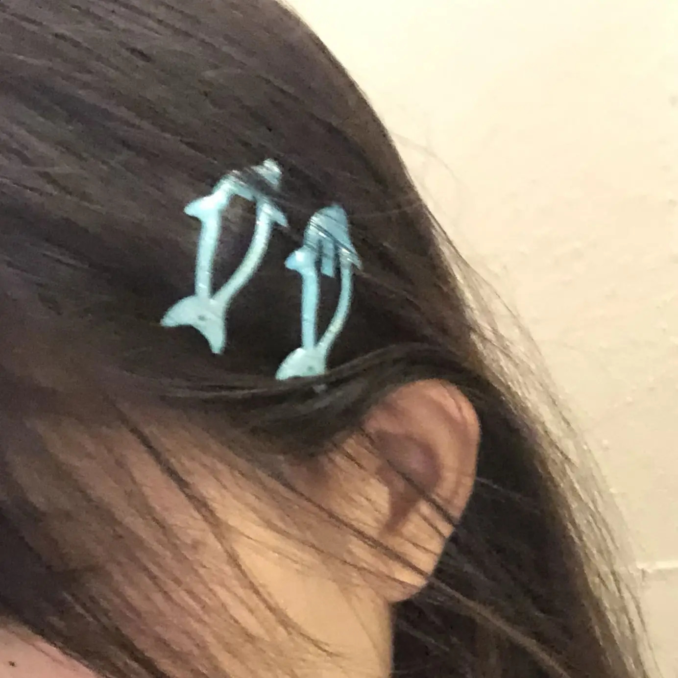 4Pcs Cute Cartoon Dolphin Hair Clip for Women Versatile Bangs BB Clip Hairpin Fashion Side Clip Girls Hair Accessories Gifts 250807