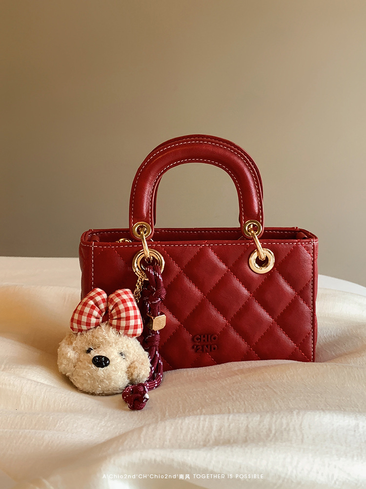 Free Delivery Designer Princess Diana Bag, Quilted Handbag, Women's High-end Shoulder Crossbody Bag