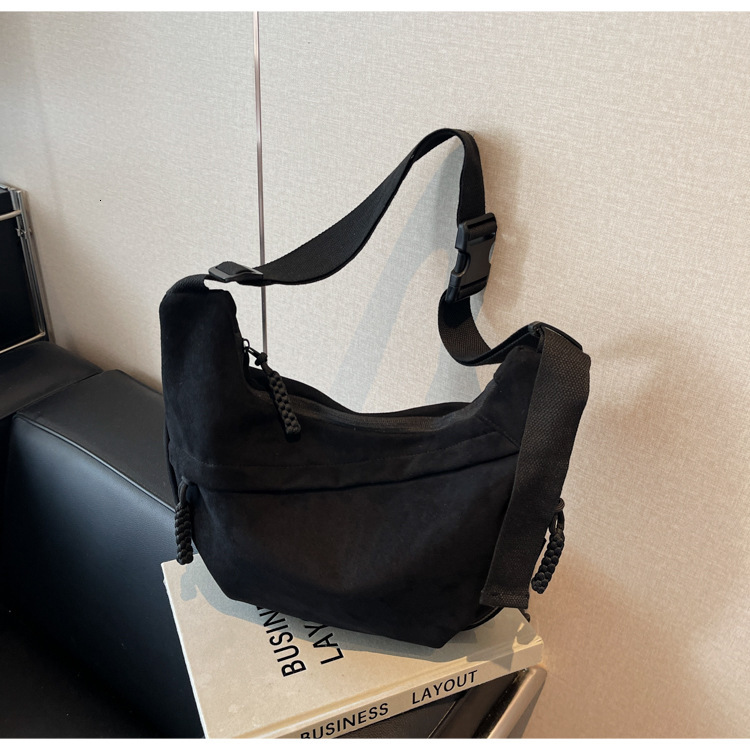 Cross-border Bag For Women Niche Design Commuter Designer Bag Bag Crossbody Dumpling Bag Lazy Style New Luxury Bag Large Capacity Student Shoulder Bag