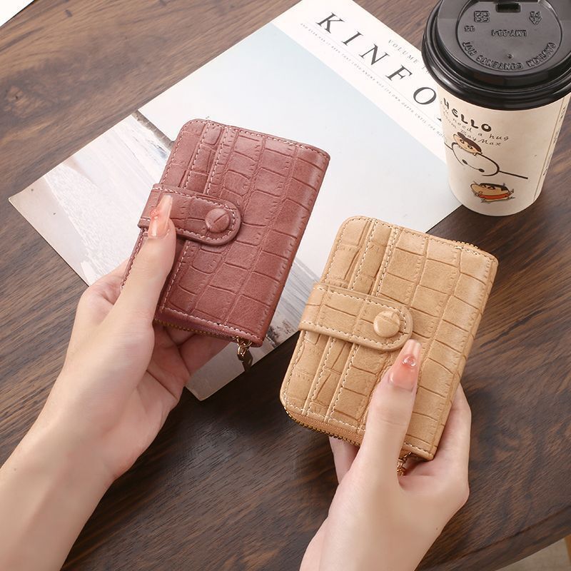 2025 Card Holder For Women Large Capacity Multi-card Slots Credit Card Driver's License Business Card Holder Luxury Bag Bank Card Case Coin Purse