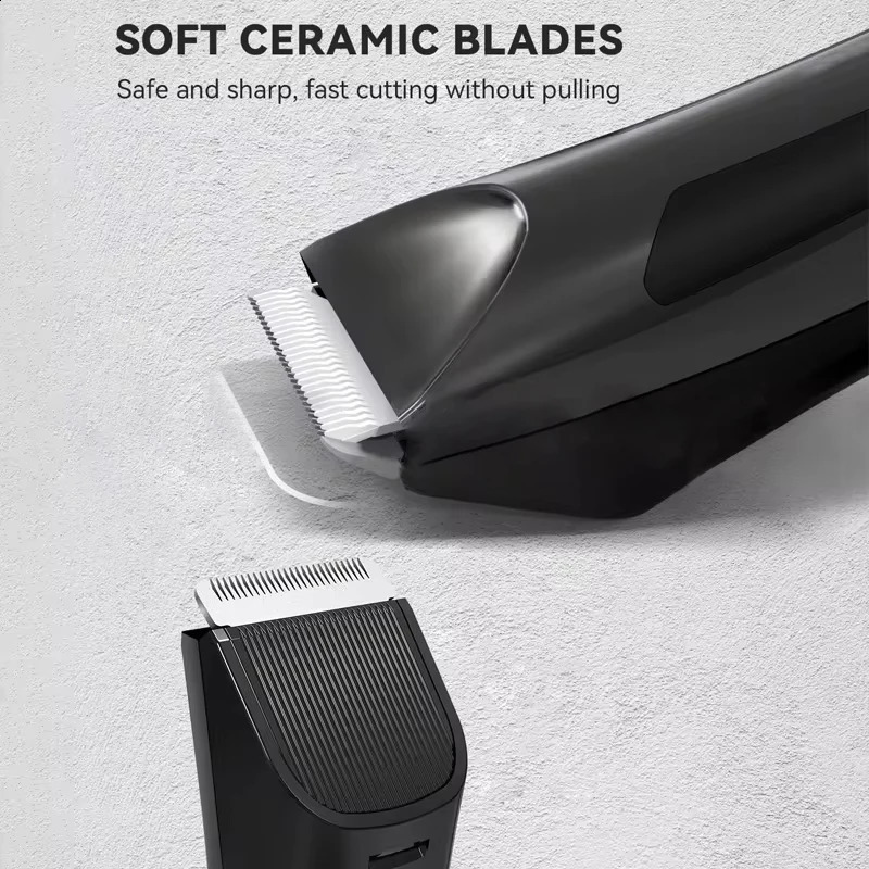 Professional Hair Cutting Machine Beard Trimmer Electric Shaver for Men Intimate Areas Hair Shaving Machine Safety Razor Clipper 250805