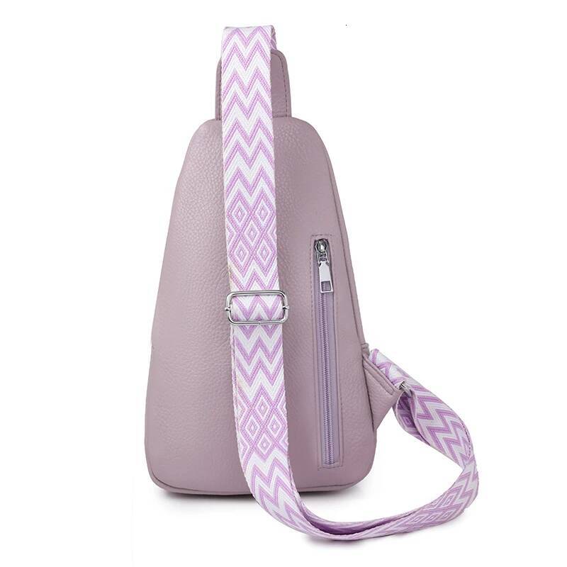 Women Chest Summer Creative Style Shoulder Wear Resistant Messenger PU Leather Crossbody Bag Sling Bags for Woman