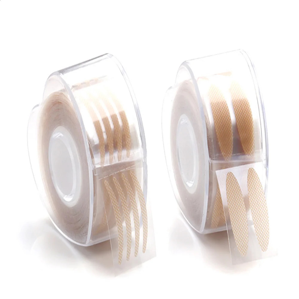 600pc/roll Eye Lift Strips Double Eyelid Tape Clear Gray Eyelid Stripe Big Eyes Invisible Double Fold Eyelid Sticker Makeup Tool 250807