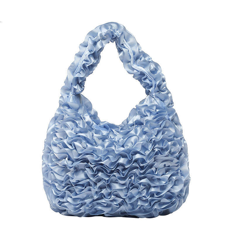 Hot Selling New Style Personality Pleated Women's Niche Design Fashion Handbag Elegant Commuter Handheld Evening Bag Designer Bags