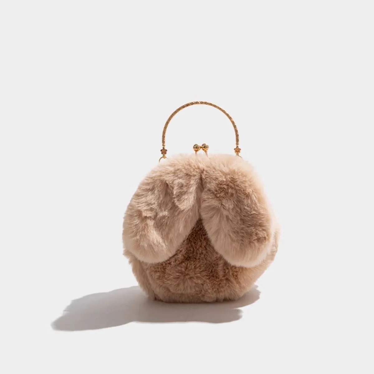 Plush 2025 New Trendy Niche Design High-End Chain Crossbody Bunny Bag ddmymoon
